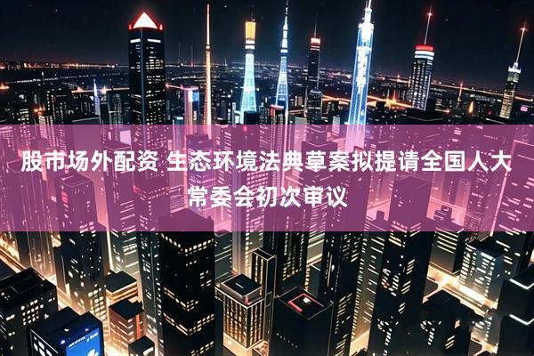 股市场外配资 生态环境法典草案拟提请全国人大常委会初次审议